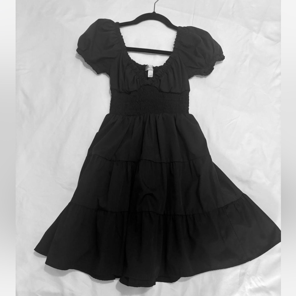 Whimsy and Girly Mini Babydoll Dress🖤🦋